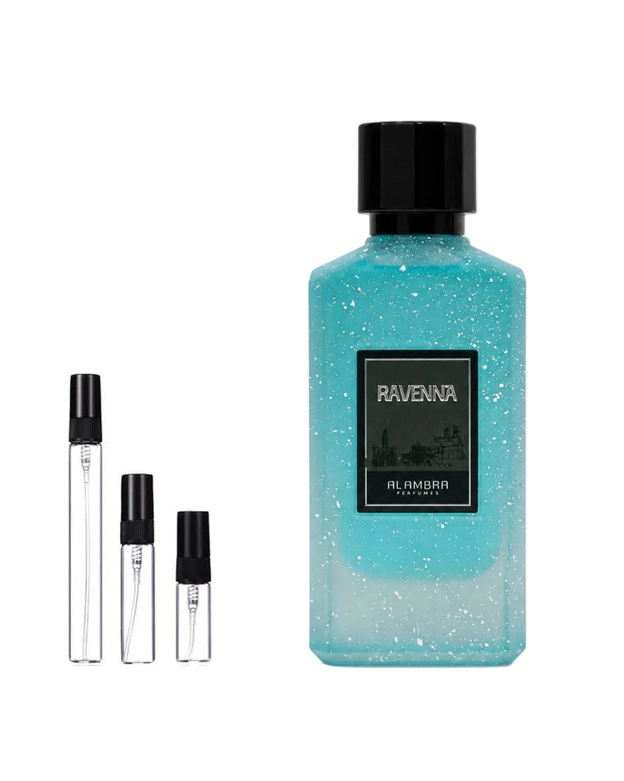 Al Ambra Ravenna sample – decant in glazen sprayflesje (2, 5 of 10 ml)