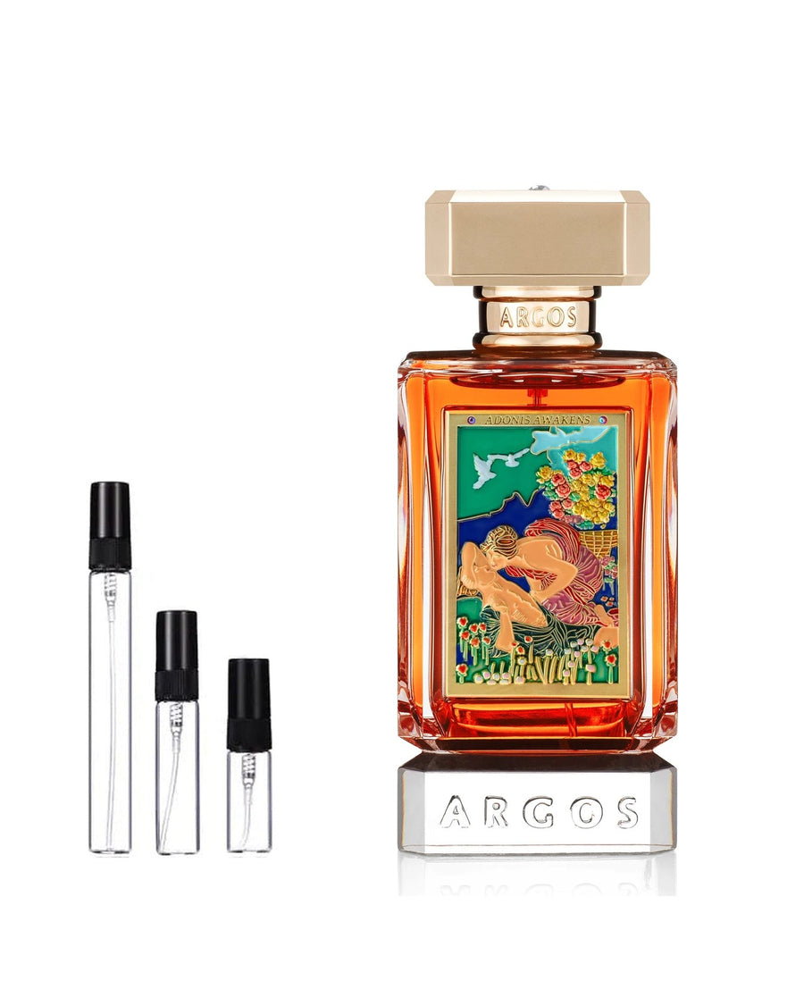 Argos Adonis Awakens sample – decant in glazen sprayflesje (2, 5 of 10 ml)