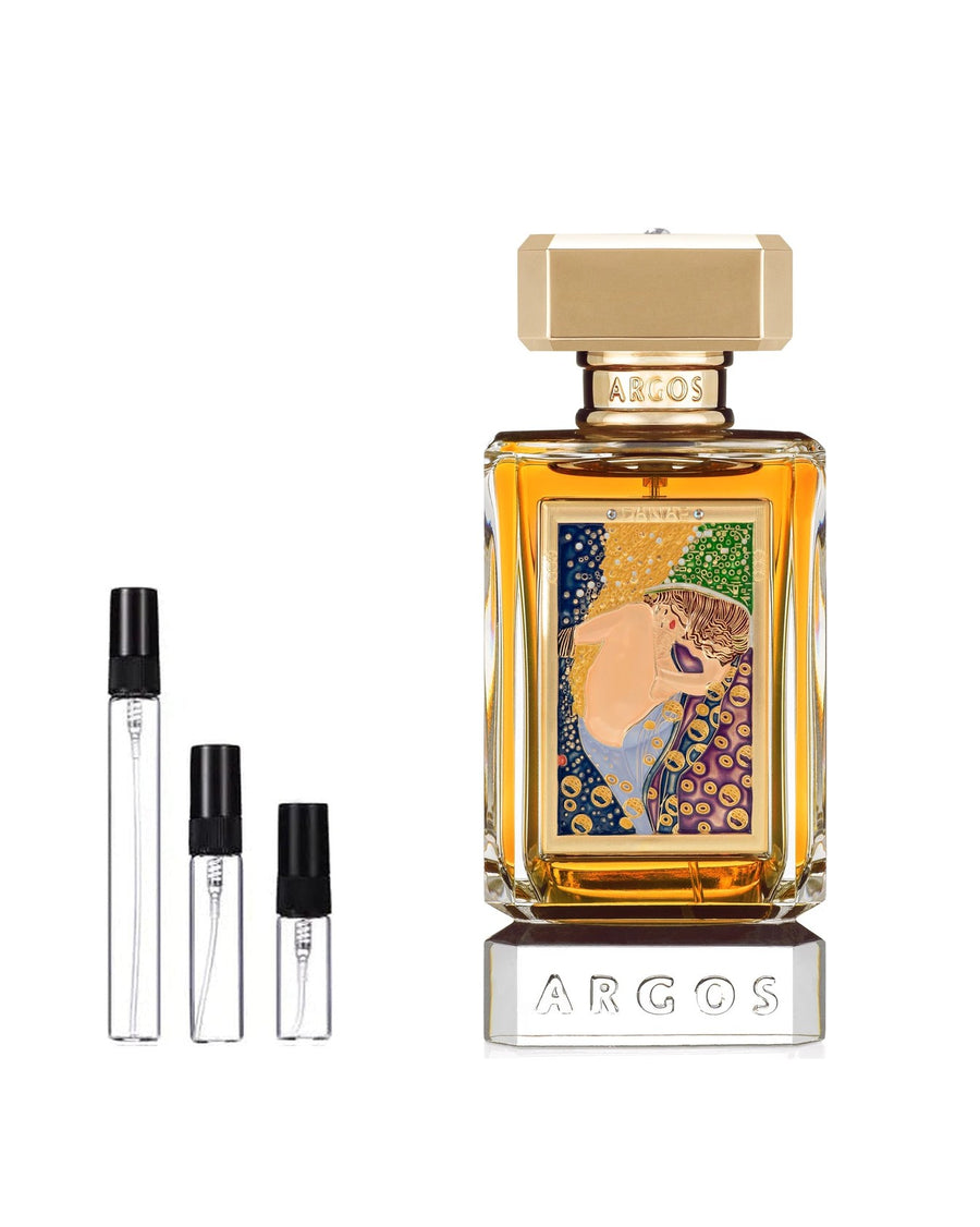 Argos Danaë sample – decant in glazen sprayflesje (2, 5 of 10 ml)