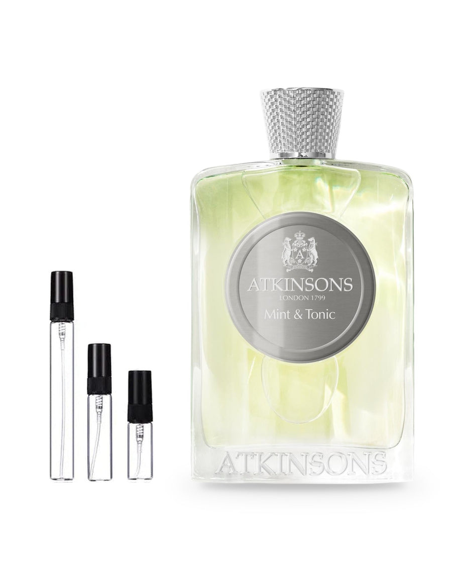 Atkinsons Mint & Tonic sample – decant in glazen sprayflesje (2, 5 of 10 ml)