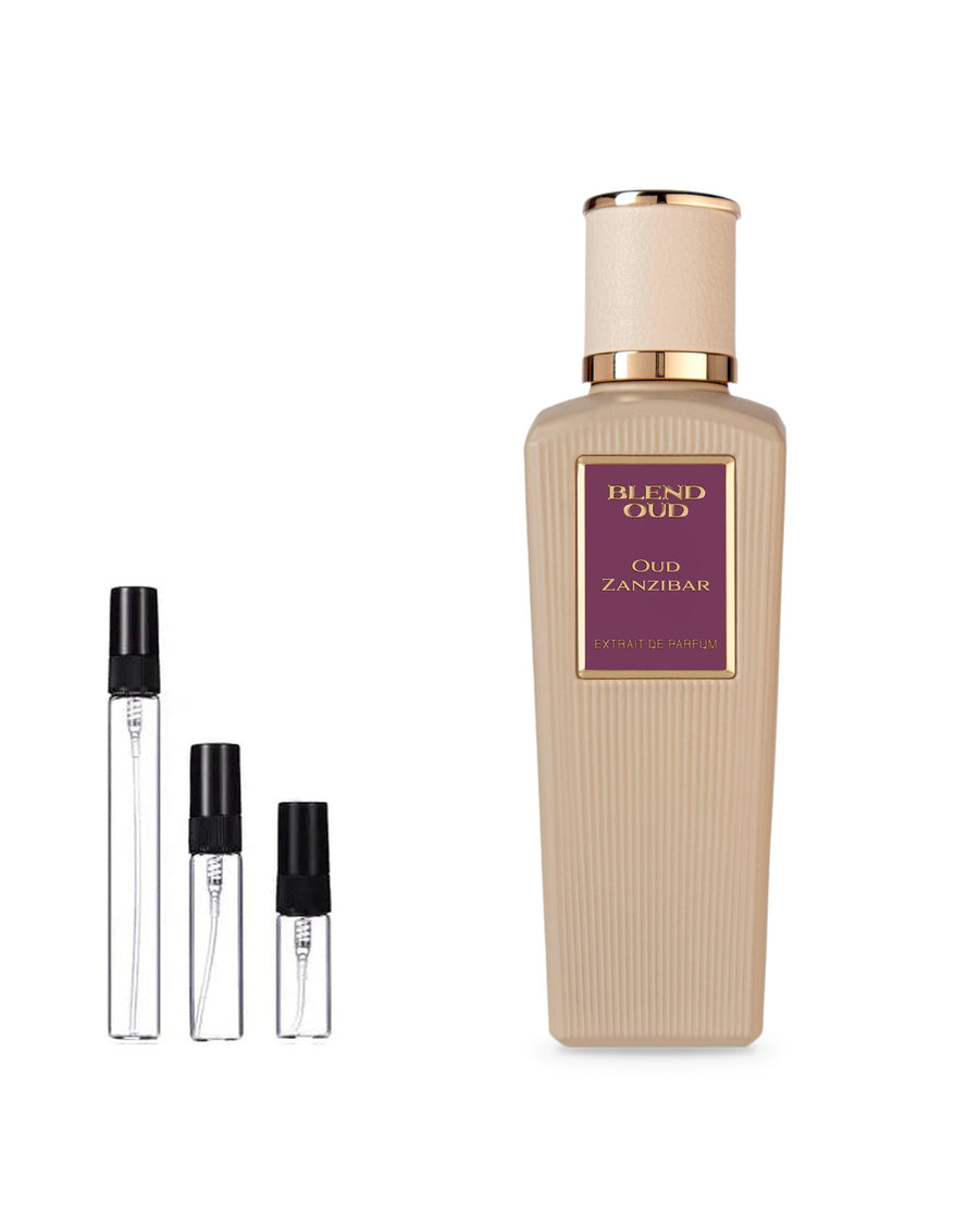 Blend Oud Oud Zanzibar sample – decant in glazen sprayflesje (2, 5 of 10 ml)