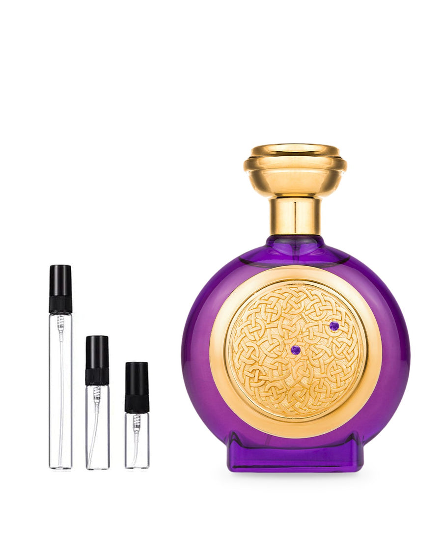 Boadicea the Victorious Violet Sapphire Supercharged sample – decant in glazen sprayflesje (2, 5 of 10 ml)