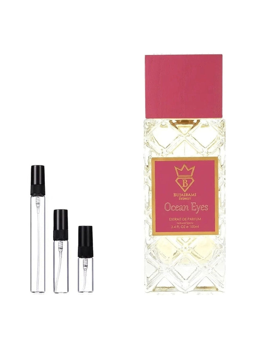 Bujairami Ocean Eyes sample – decant in glazen sprayflesje (2, 5 of 10 ml)