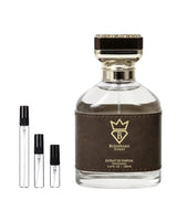 Bujairami Smokilla sample – decant in glazen sprayflesje (2, 5 of 10 ml)
