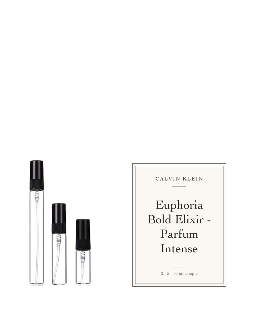 Calvin Klein Euphoria Bold Elixir - Parfum Intense sample – decant in glazen sprayflesje (2, 5 of 10 ml)