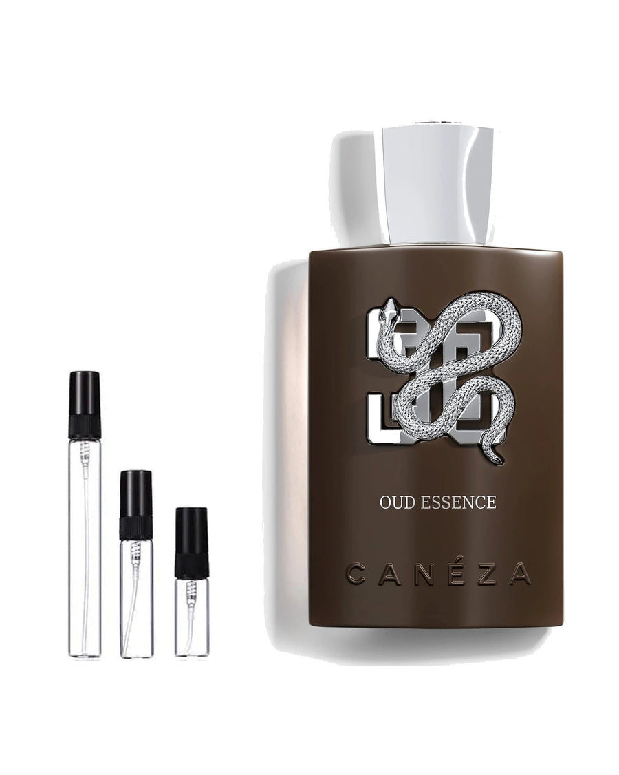 Caneza Oud Essence sample – decant in glazen sprayflesje (2, 5 of 10 ml)