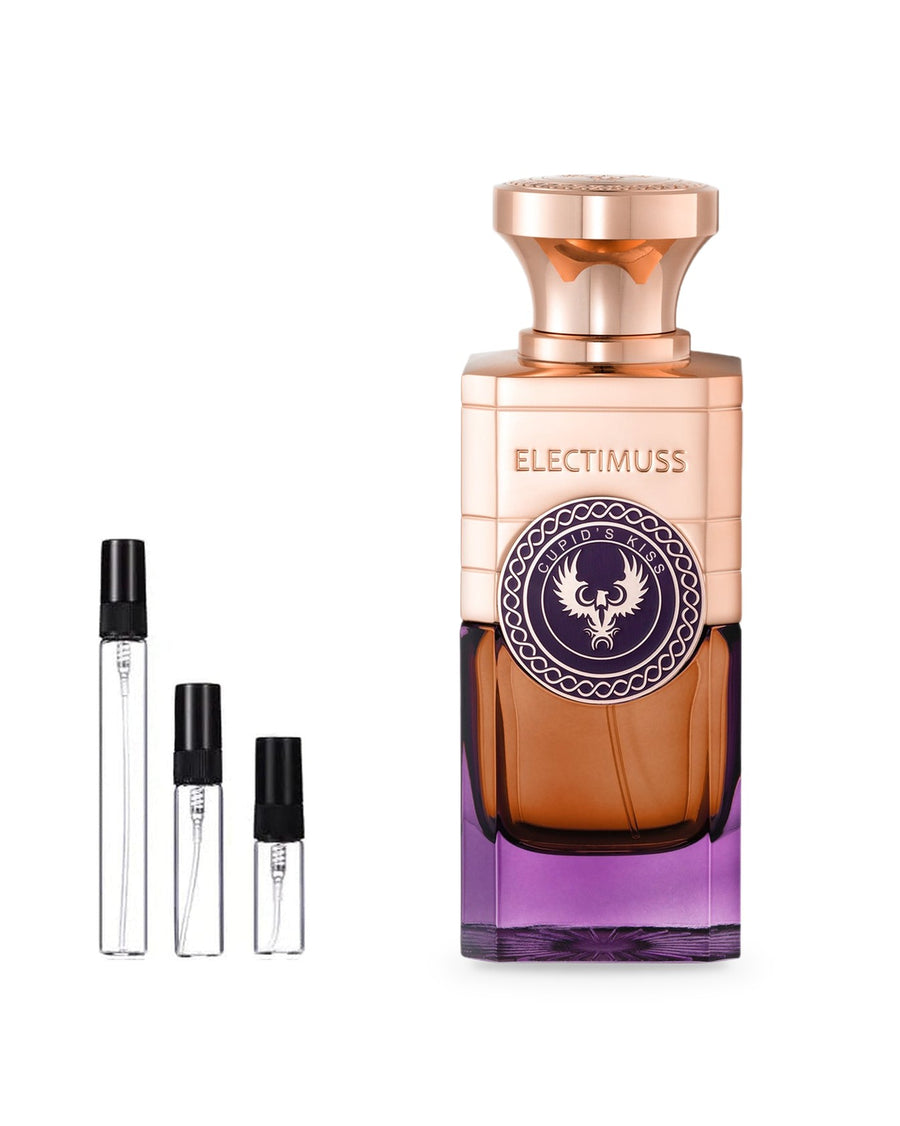 Electimuss Cupid's Kiss sample – decant in glazen sprayflesje (2, 5 of 10 ml)