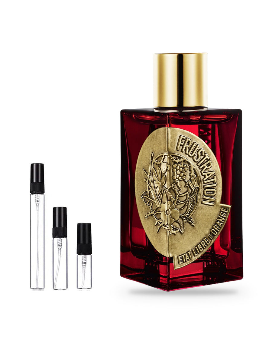 Etat Libre d'Orange Frustration sample – decant in glazen sprayflesje (2, 5 of 10 ml)