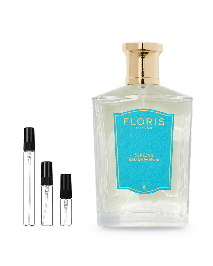 Floris Sirena sample – decant in glazen sprayflesje (2, 5 of 10 ml)