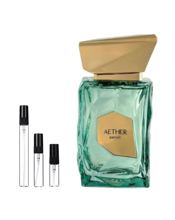 French Avenue Aether Extrait sample – decant in glazen sprayflesje (2, 5 of 10 ml)
