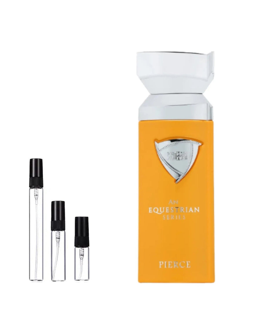 French Avenue An Equestrian Series Pierce sample – decant in glazen sprayflesje (2, 5 of 10 ml)