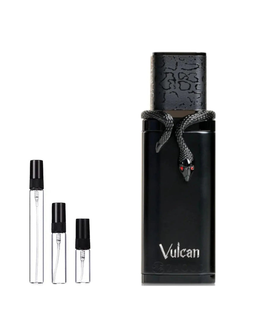 French Avenue Vulcan Black Friday sample – decant in glazen sprayflesje (2, 5 of 10 ml)