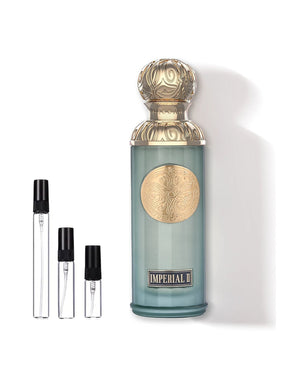 Gissah Imperial II sample – decant in glazen sprayflesje (2, 5 of 10 ml)