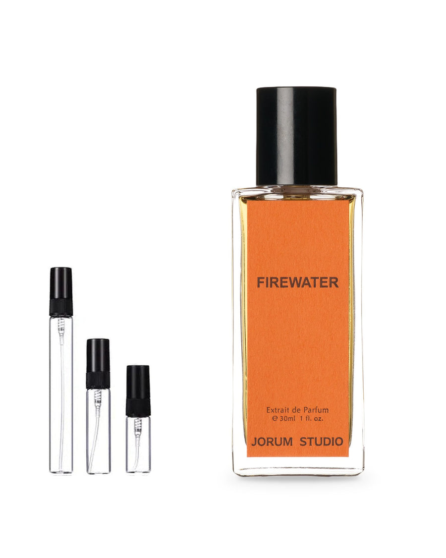 Jorum Studio Firewater sample – decant in glazen sprayflesje (2, 5 of 10 ml)