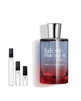 Juliette Has a Gun Ode to Dullness sample – decant in glazen sprayflesje (2, 5 of 10 ml)