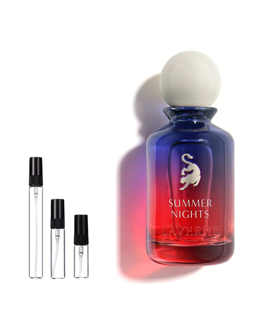 Laverne Summer Nights sample – decant in glazen sprayflesje (2, 5 of 10 ml)