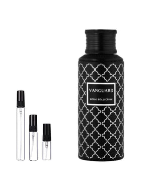 Maison Asrar Vanguard sample – decant in glazen sprayflesje (2, 5 of 10 ml)