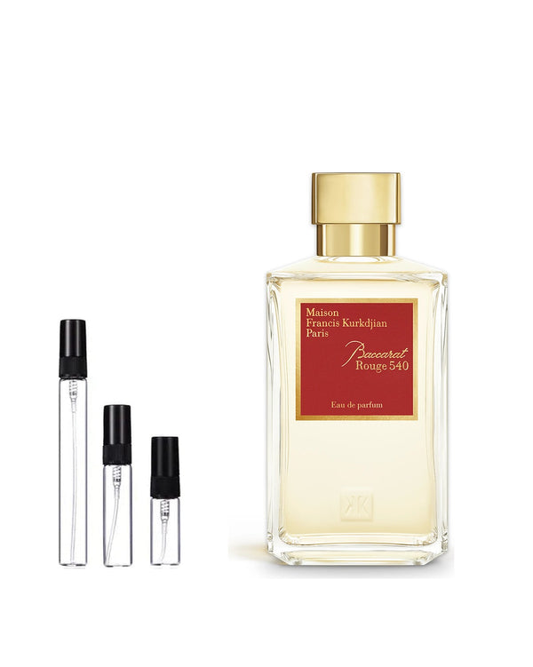 Maison Francis Kurkdjian Baccarat Rouge 540 sample – decant in glazen sprayflesje (2, 5 of 10 ml)