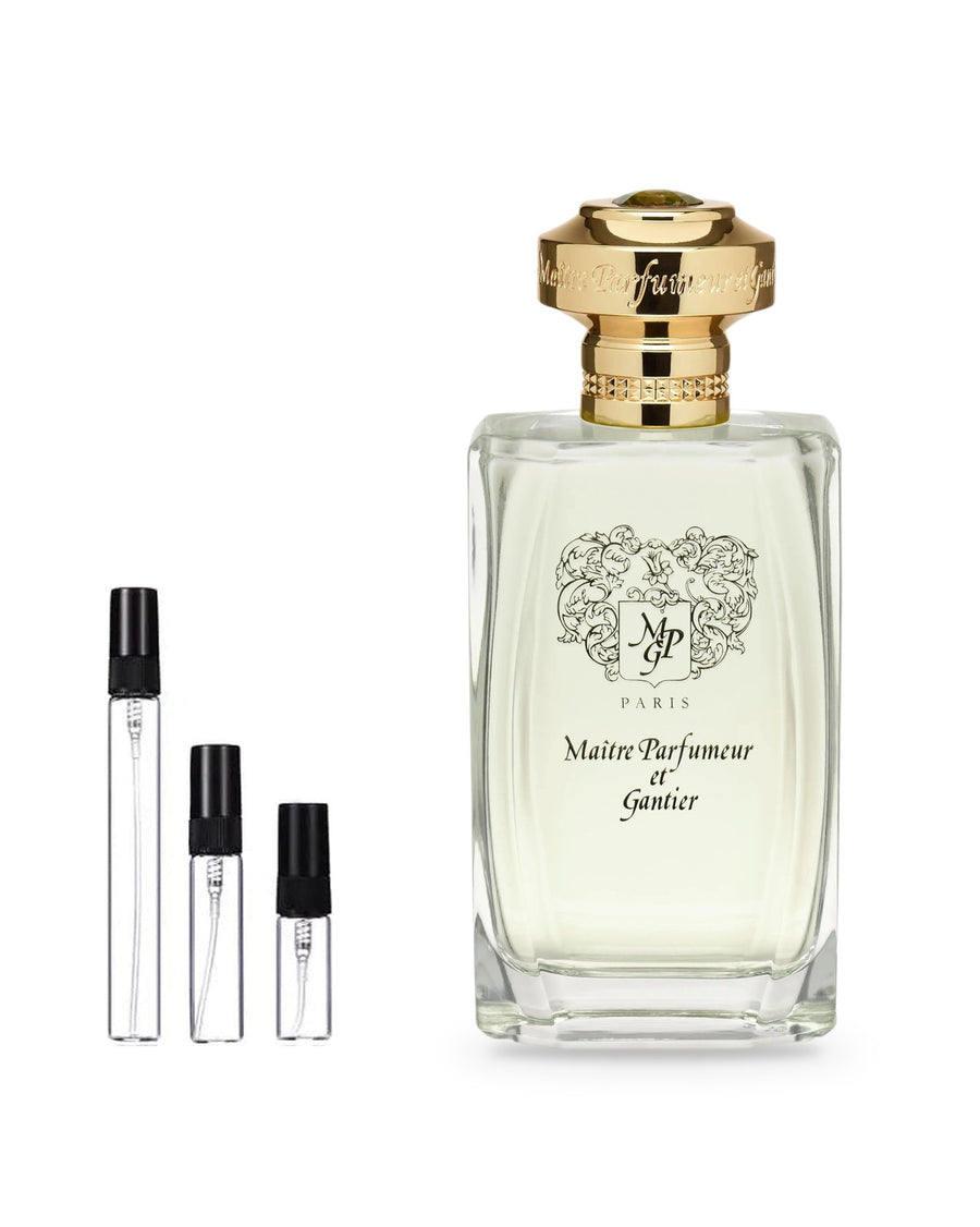 Maitre Parfumeur et Gantier Eau de Camélia Chinois sample – decant in glazen sprayflesje (2, 5 of 10 ml)