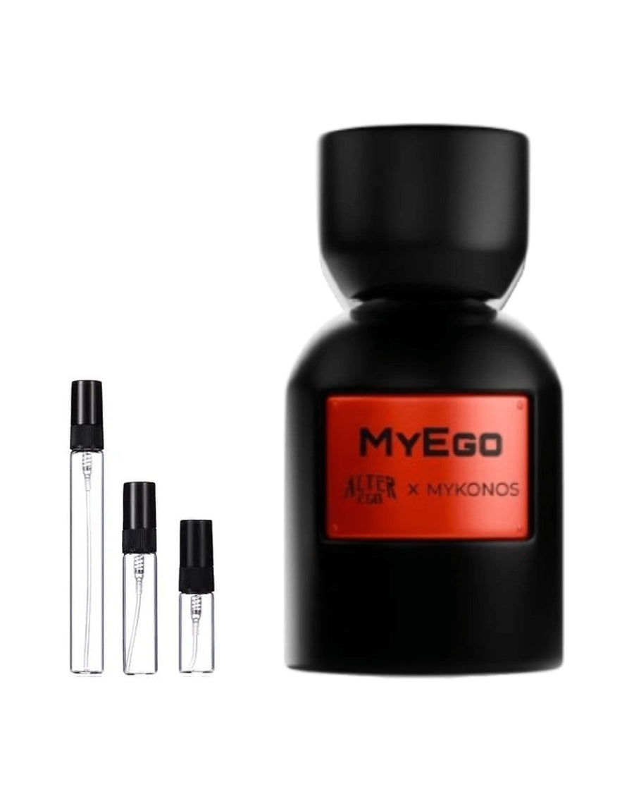Mykonos MyEgo sample – decant in glazen sprayflesje (2, 5 of 10 ml)