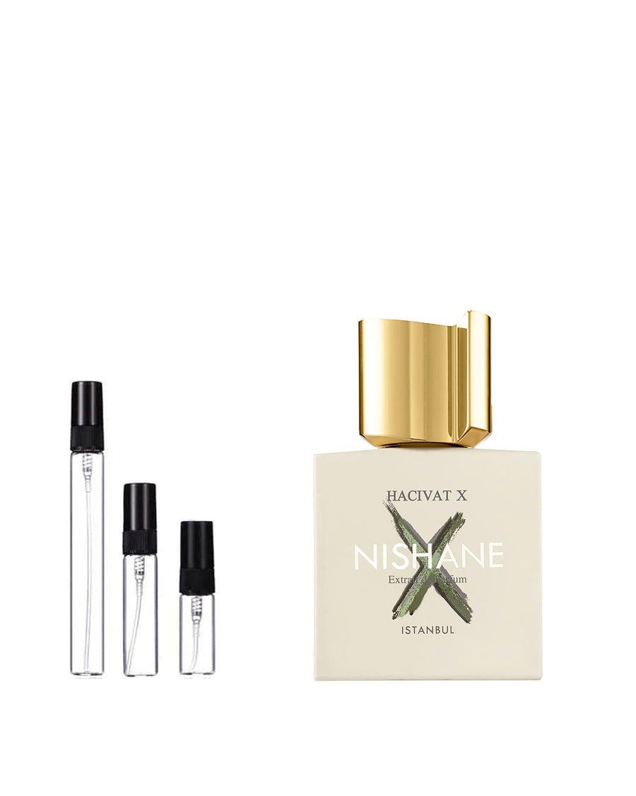 Nishane Hacivat X sample – decant in glazen sprayflesje (2, 5 of 10 ml)