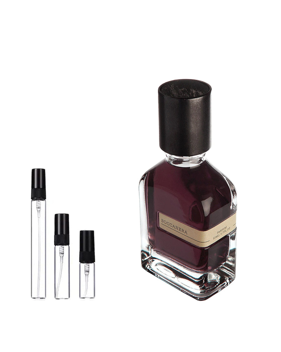 Orto Parisi Boccanera sample – decant in glazen sprayflesje (2, 5 of 10 ml)