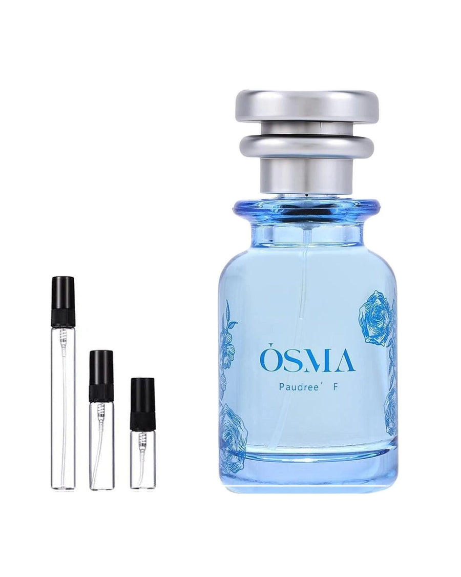 Osma Paudree F sample – decant in glazen sprayflesje (2, 5 of 10 ml)