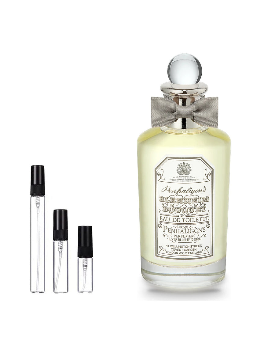 Penhaligon's Blenheim Bouquet sample – decant in glazen sprayflesje (2, 5 of 10 ml)