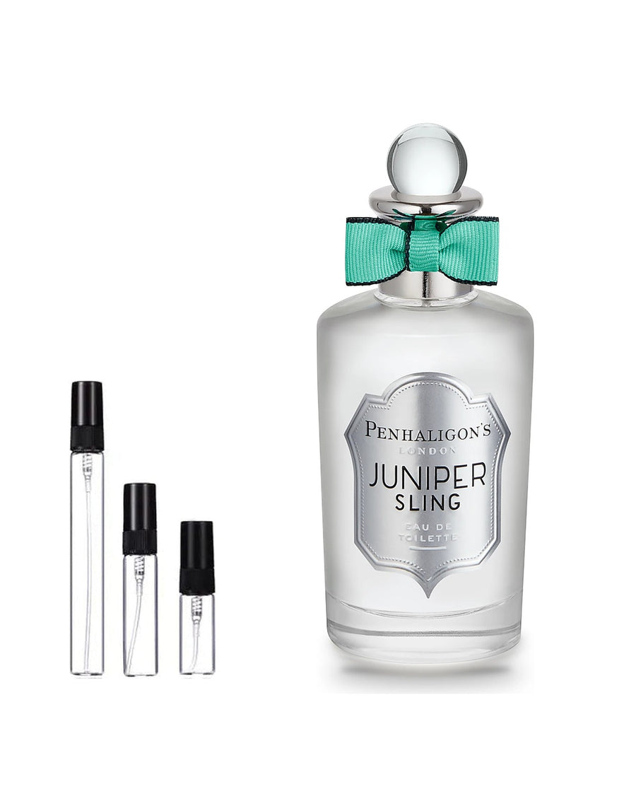 Penhaligon's Juniper Sling sample – decant in glazen sprayflesje (2, 5 of 10 ml)