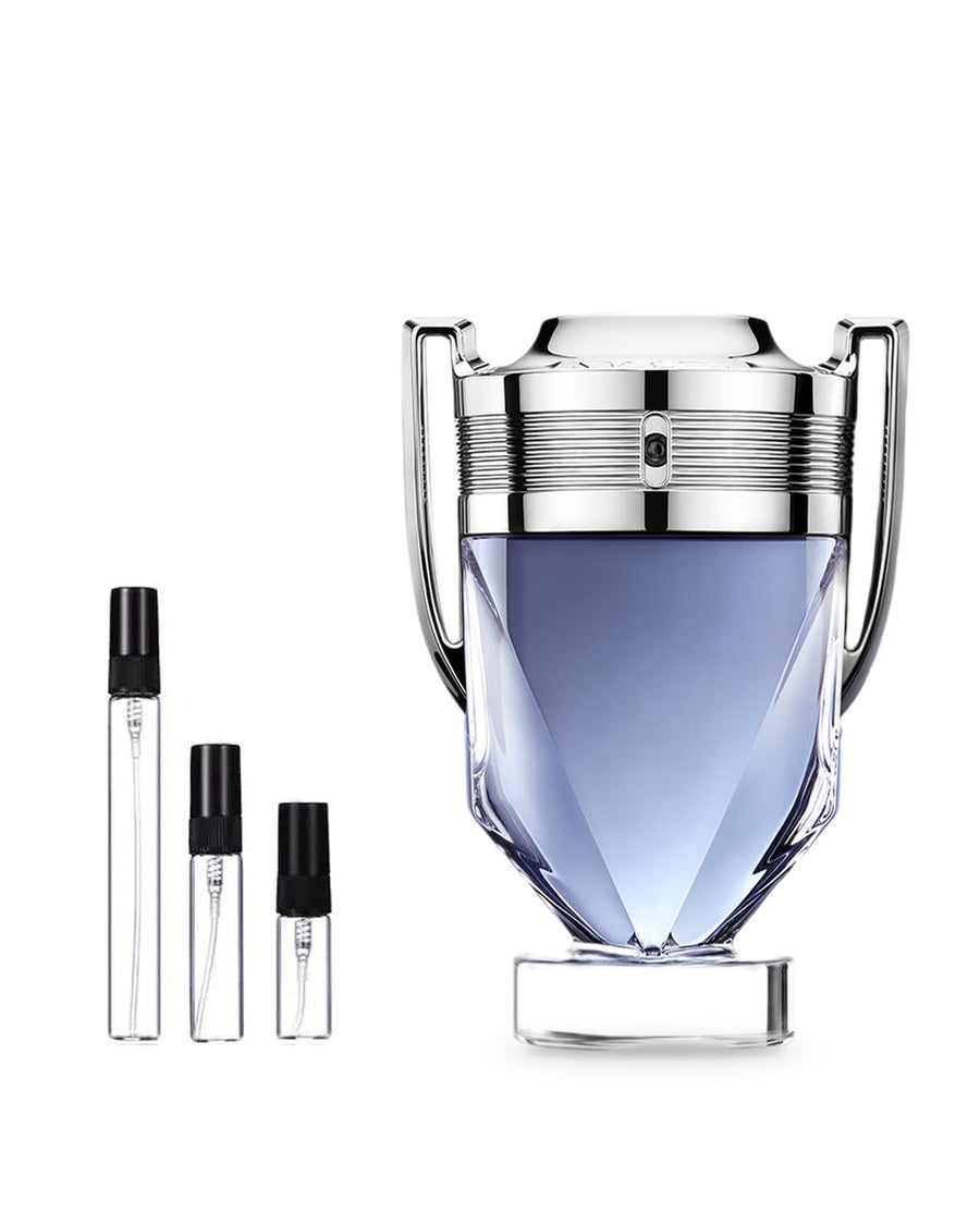 Rabanne Invictus sample – decant in glazen sprayflesje (2, 5 of 10 ml)