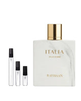 Rayhaan Italia sample – decant in glazen sprayflesje (2, 5 of 10 ml)