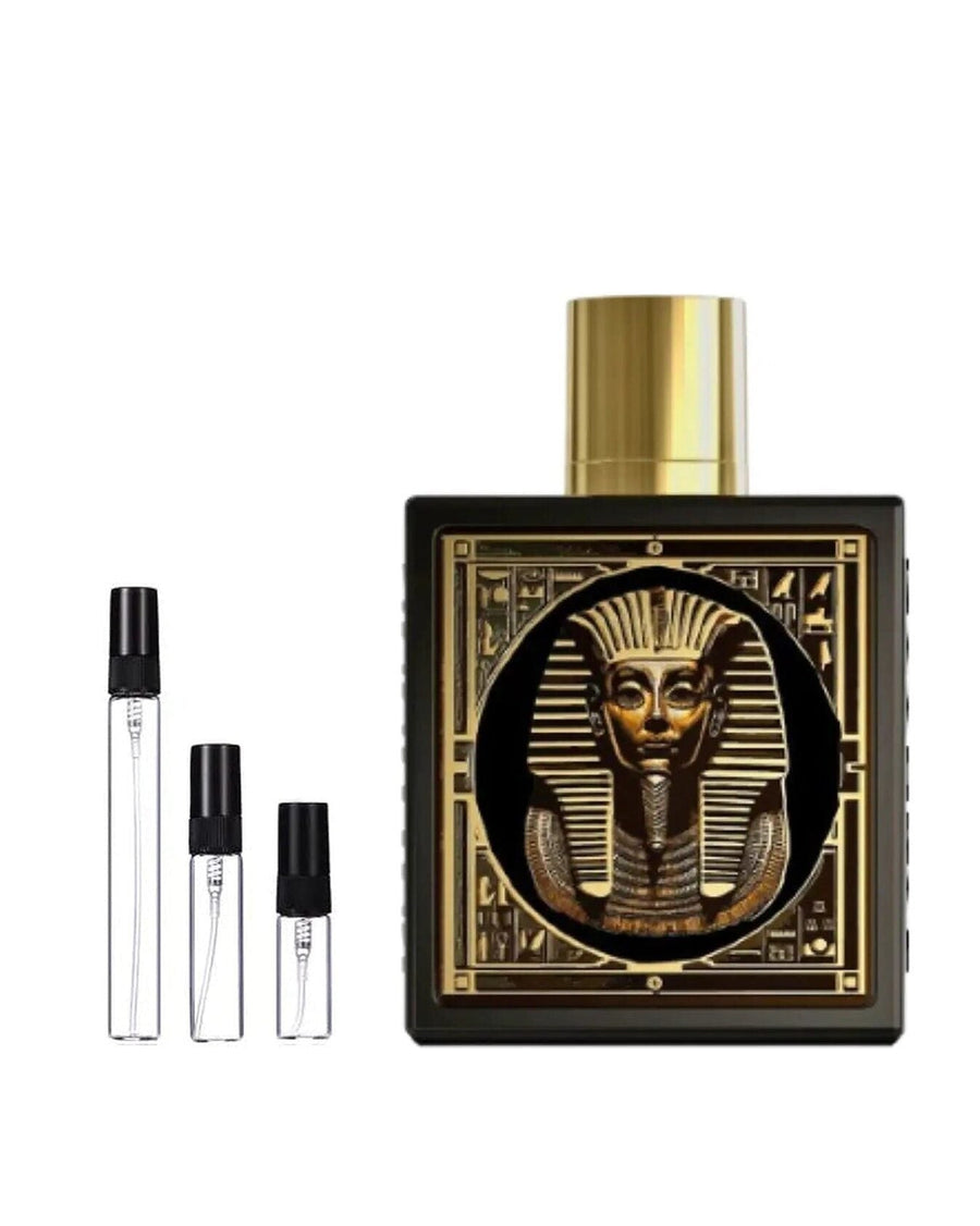 Rayhaan Pharaoh sample – decant in glazen sprayflesje (2, 5 of 10 ml)