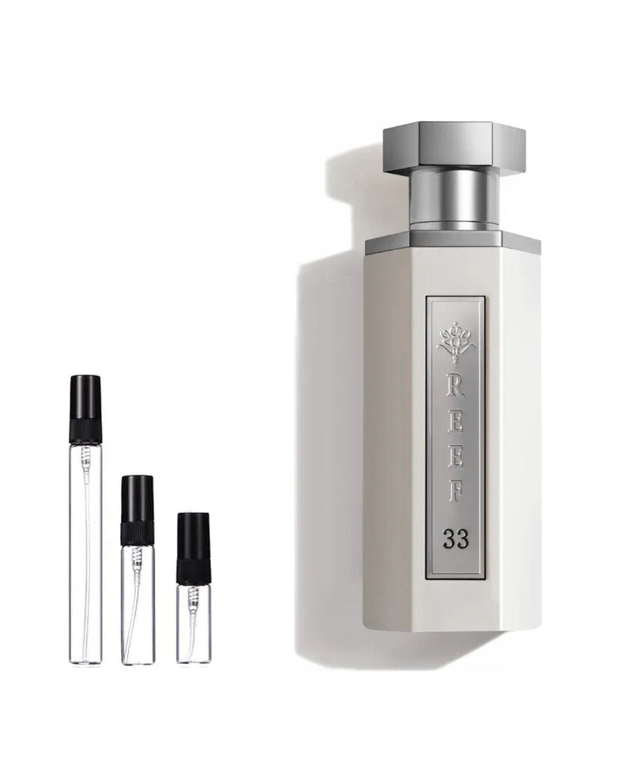 Reef 33 White sample – decant in glazen sprayflesje (2, 5 of 10 ml)