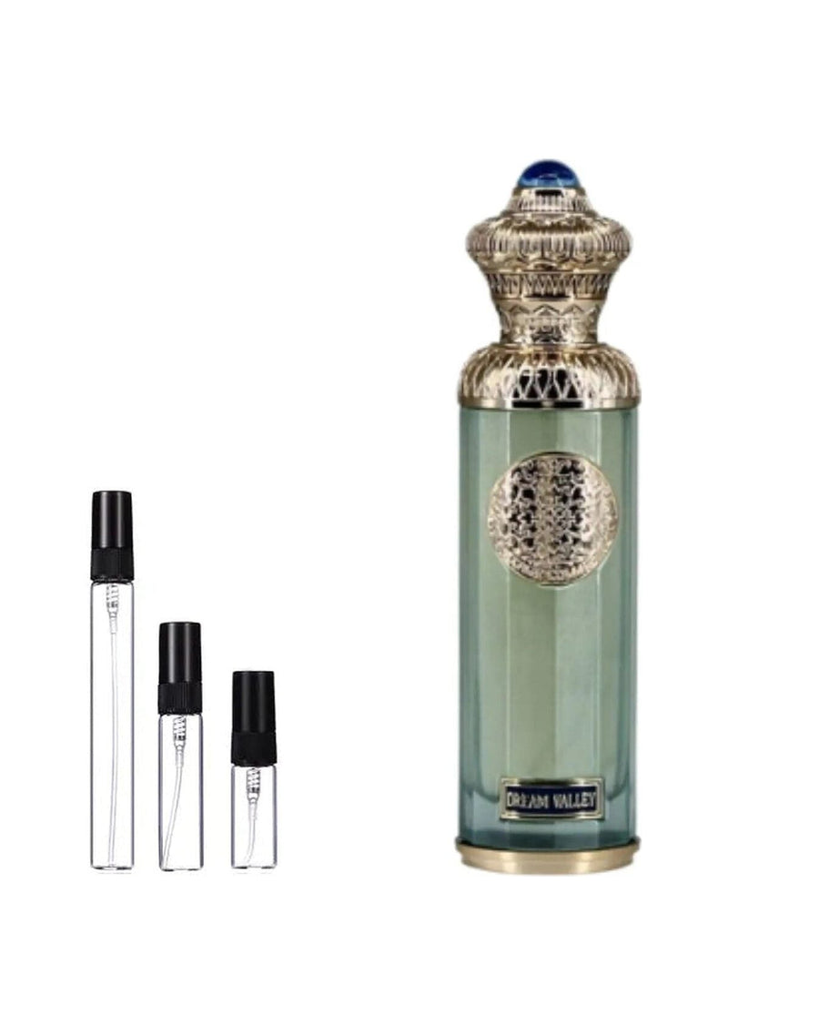 Surrati Dream Valley sample – decant in glazen sprayflesje (2, 5 of 10 ml)