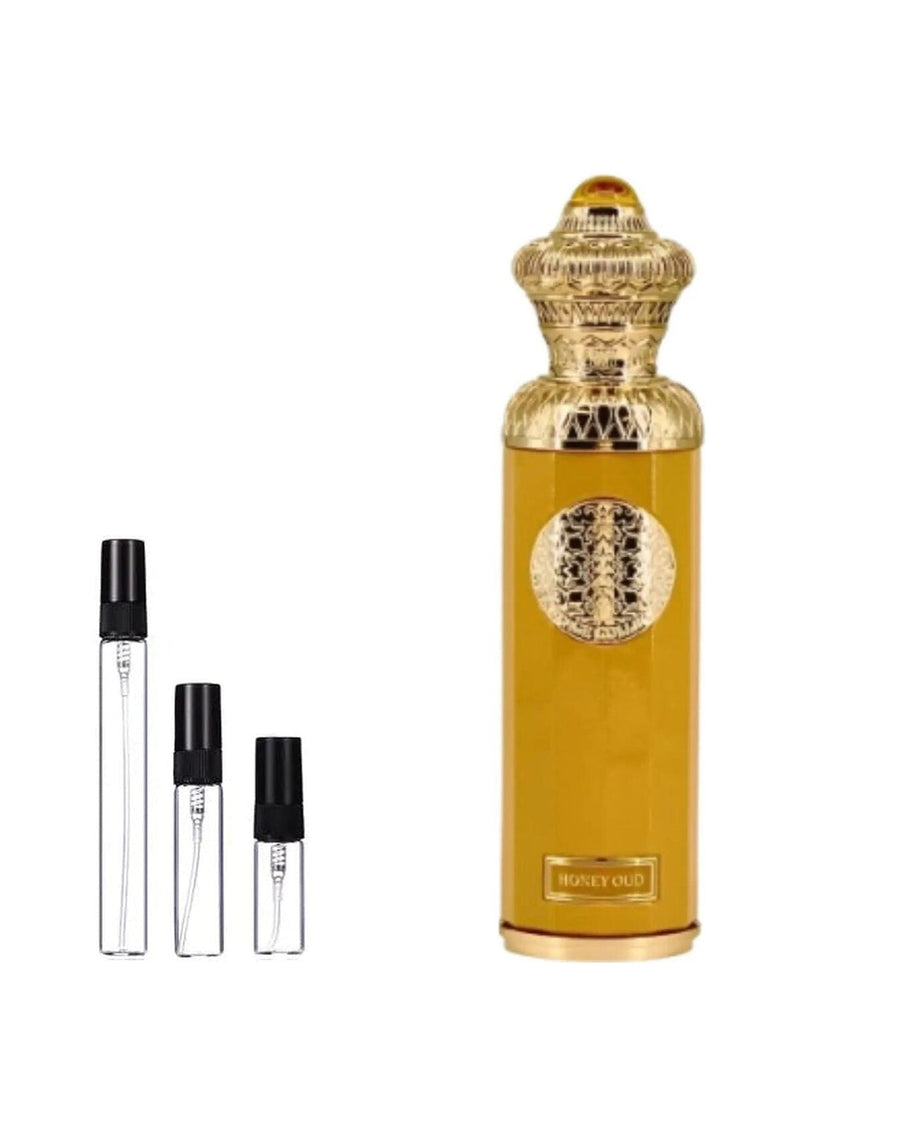 Surrati Honey Oud sample – decant in glazen sprayflesje (2, 5 of 10 ml)