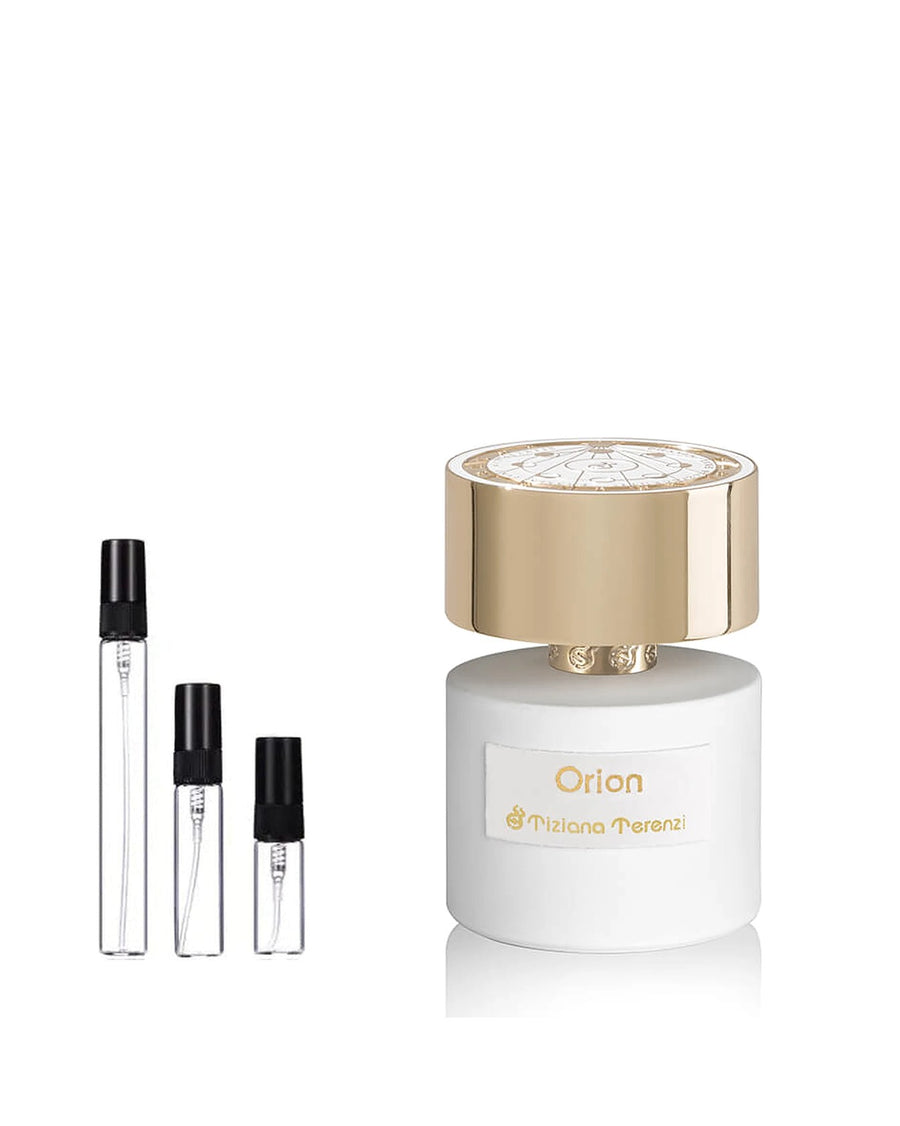 Tiziana Terenzi Orion sample – decant in glazen sprayflesje (2, 5 of 10 ml)