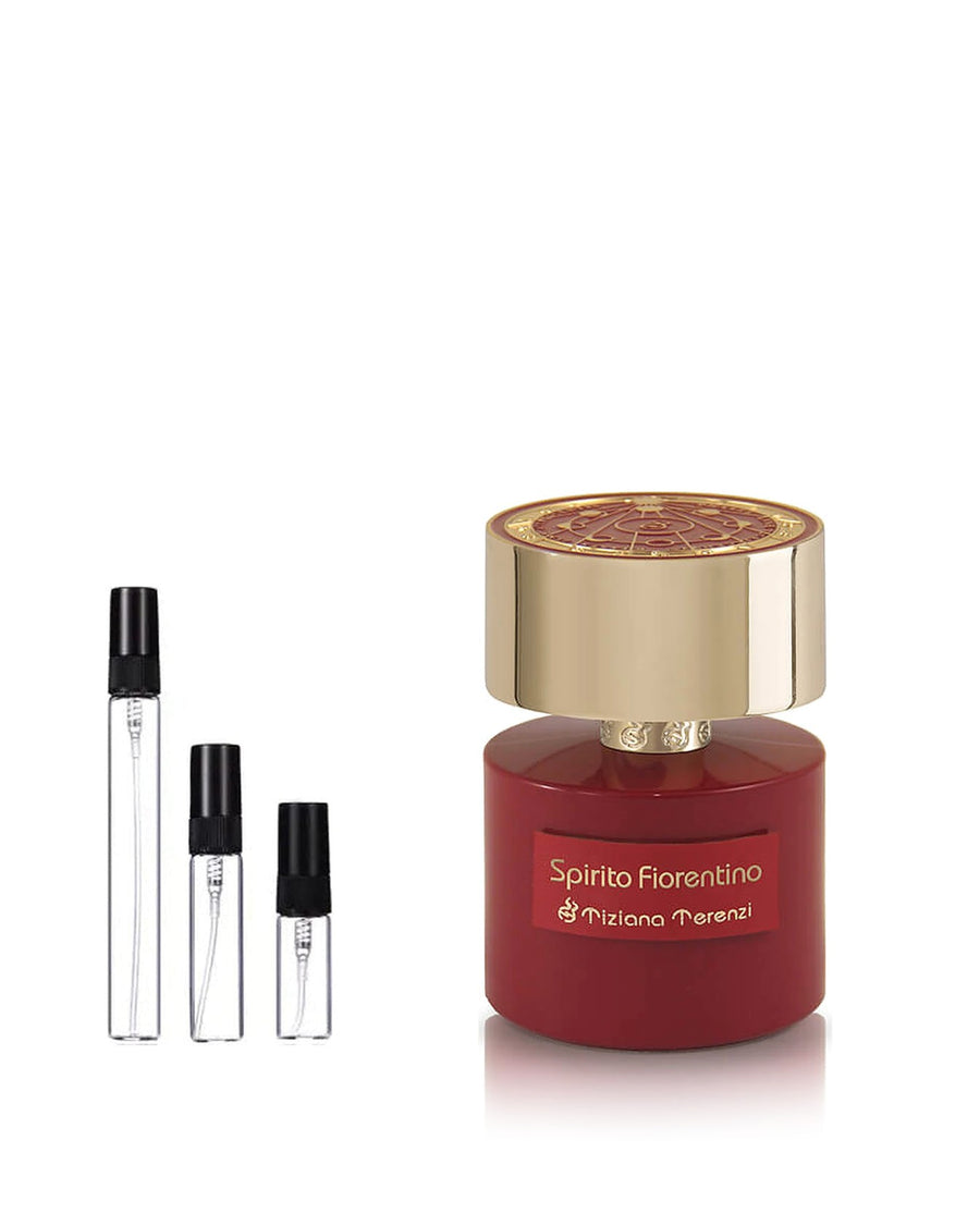 Tiziana Terenzi Spirito Fiorentino Extrait de Parfum Sample – 2, 5 of 10 ml decant in glazen sprayflesje