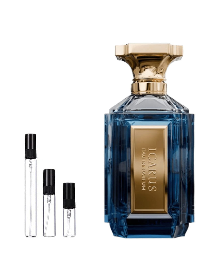 Velixir Icarus sample – decant in glazen sprayflesje (2, 5 of 10 ml)