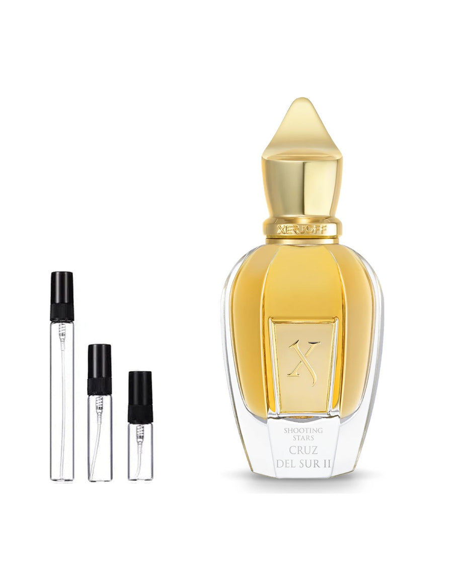 Xerjoff Cruz del Sur II sample – decant in glazen sprayflesje (2, 5 of 10 ml)