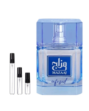 Zimaya Mazaaj Infused sample – decant in glazen sprayflesje (2, 5 of 10 ml)