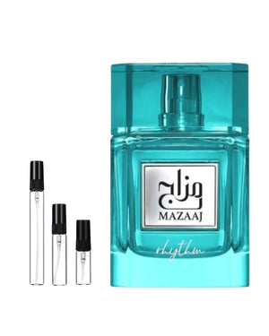 Zimaya Mazaaj Rhythm sample – decant in glazen sprayflesje (2, 5 of 10 ml)