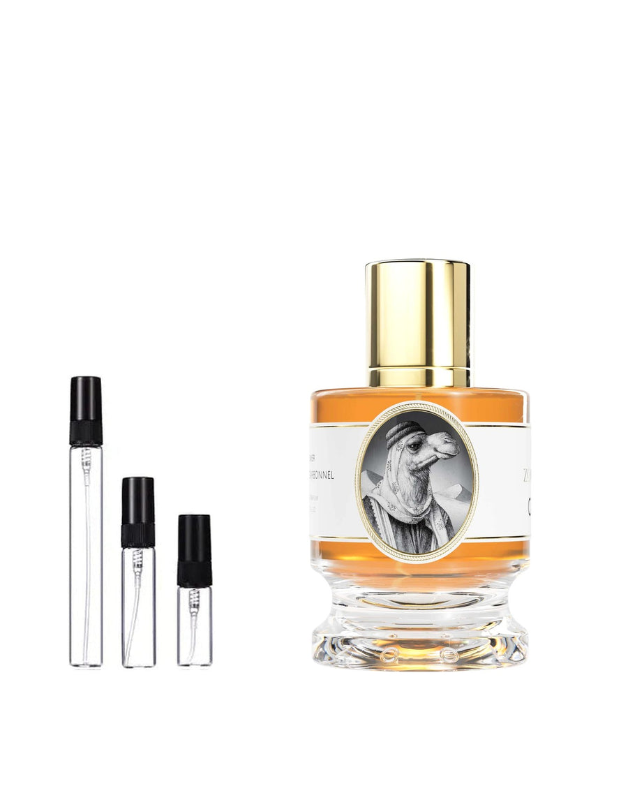 Zoologist Camel Extrait de Parfum Sample – 2, 5 of 10 ml decant in glazen sprayflesje