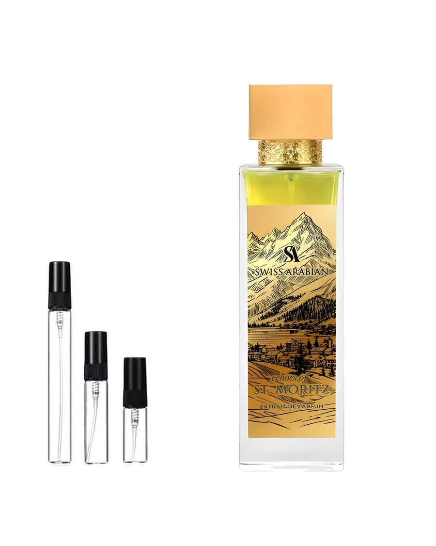 Swiss Arabian Echoes of St. Moritz Extrait sample