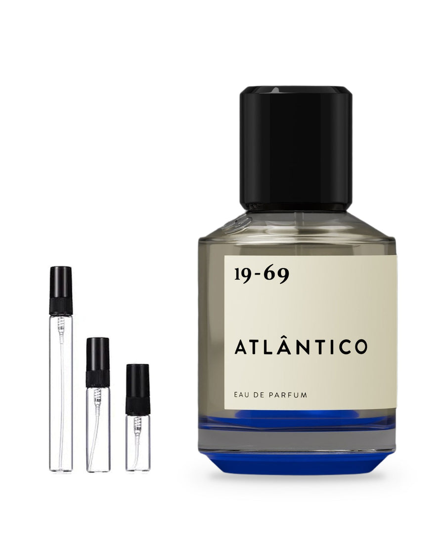 19-69 Atlântico sample – decant in glazen sprayflesje (2, 5 of 10 ml)