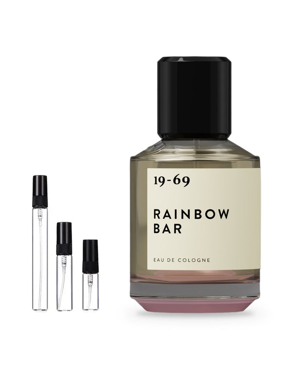 19-69 Rainbow Bar sample – decant in glazen sprayflesje (2, 5 of 10 ml)