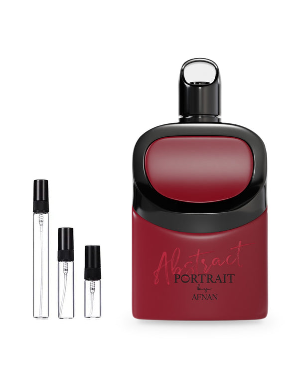 Afnan Portrait Abstract sample – decant in glazen sprayflesje (2, 5 of 10 ml)