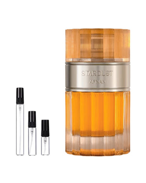 Afnan Stardust sample – decant in glazen sprayflesje (2, 5 of 10 ml)