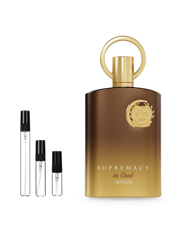 Afnan Supremacy In Oud sample – decant in glazen sprayflesje (2, 5 of 10 ml)