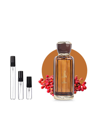 Al Wataniah Ain Emarat sample – decant in glazen sprayflesje (2, 5 of 10 ml)