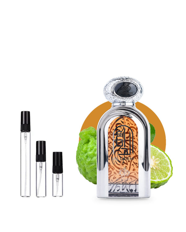 Al Wataniah Al Daiem sample – decant in glazen sprayflesje (2, 5 of 10 ml)